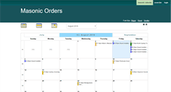 Desktop Screenshot of masonicorders.org.au
