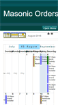 Mobile Screenshot of masonicorders.org.au